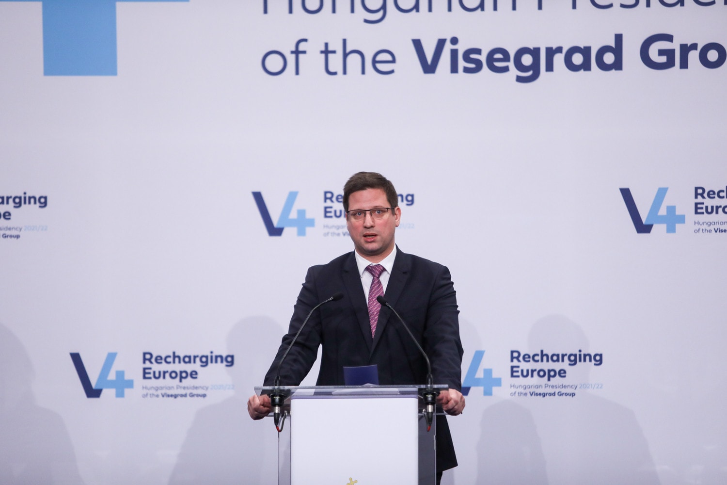 Gulyás Gergely: A V4-es együttműködésre hosszú távon lehet építeni