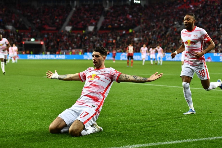 Szoboszlai góljával győzött a Lipcse a Leverkusen otthonában