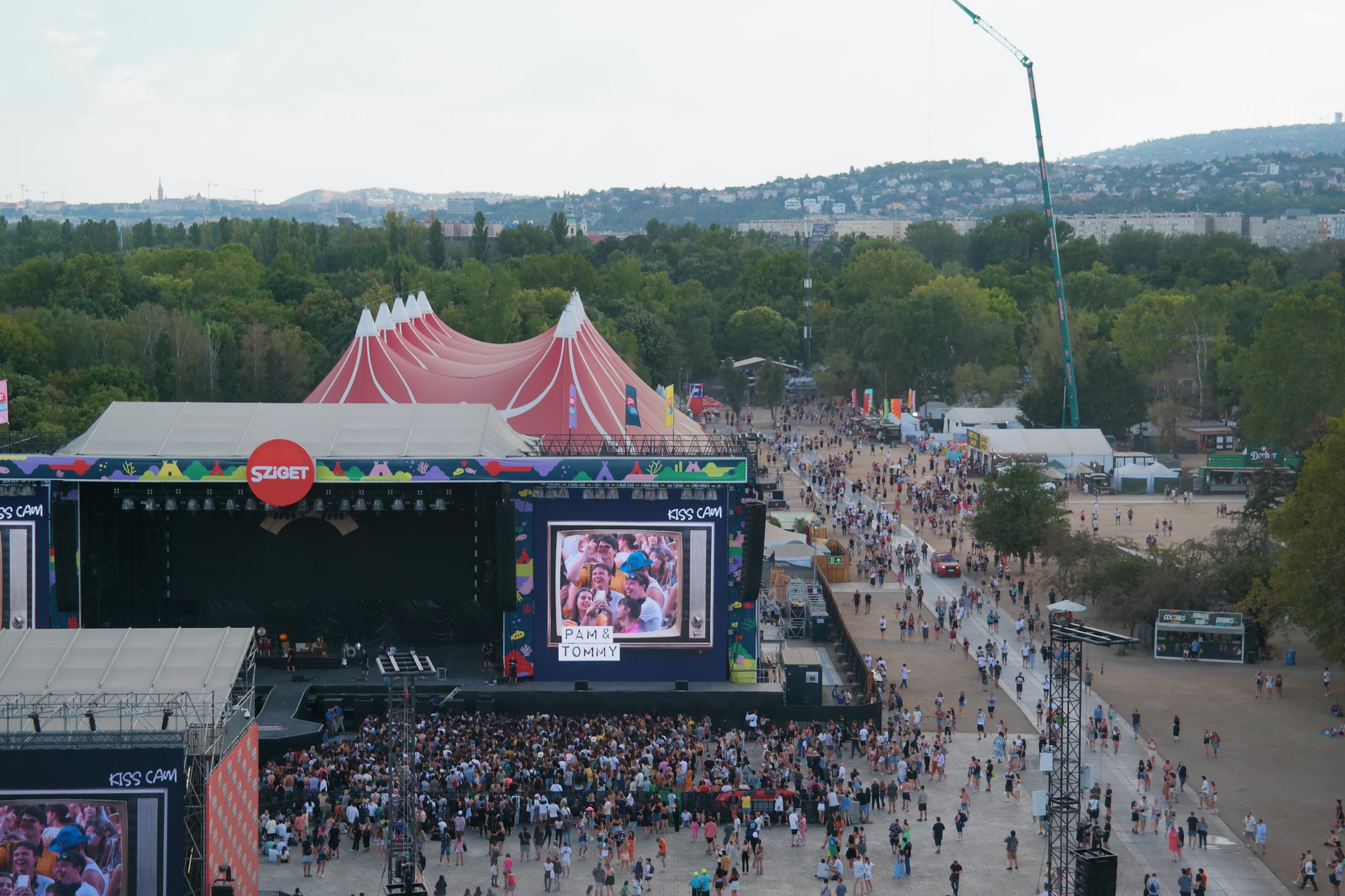 Főleg lopás és kábítószer miatt kellett intézkedni a Szigeten