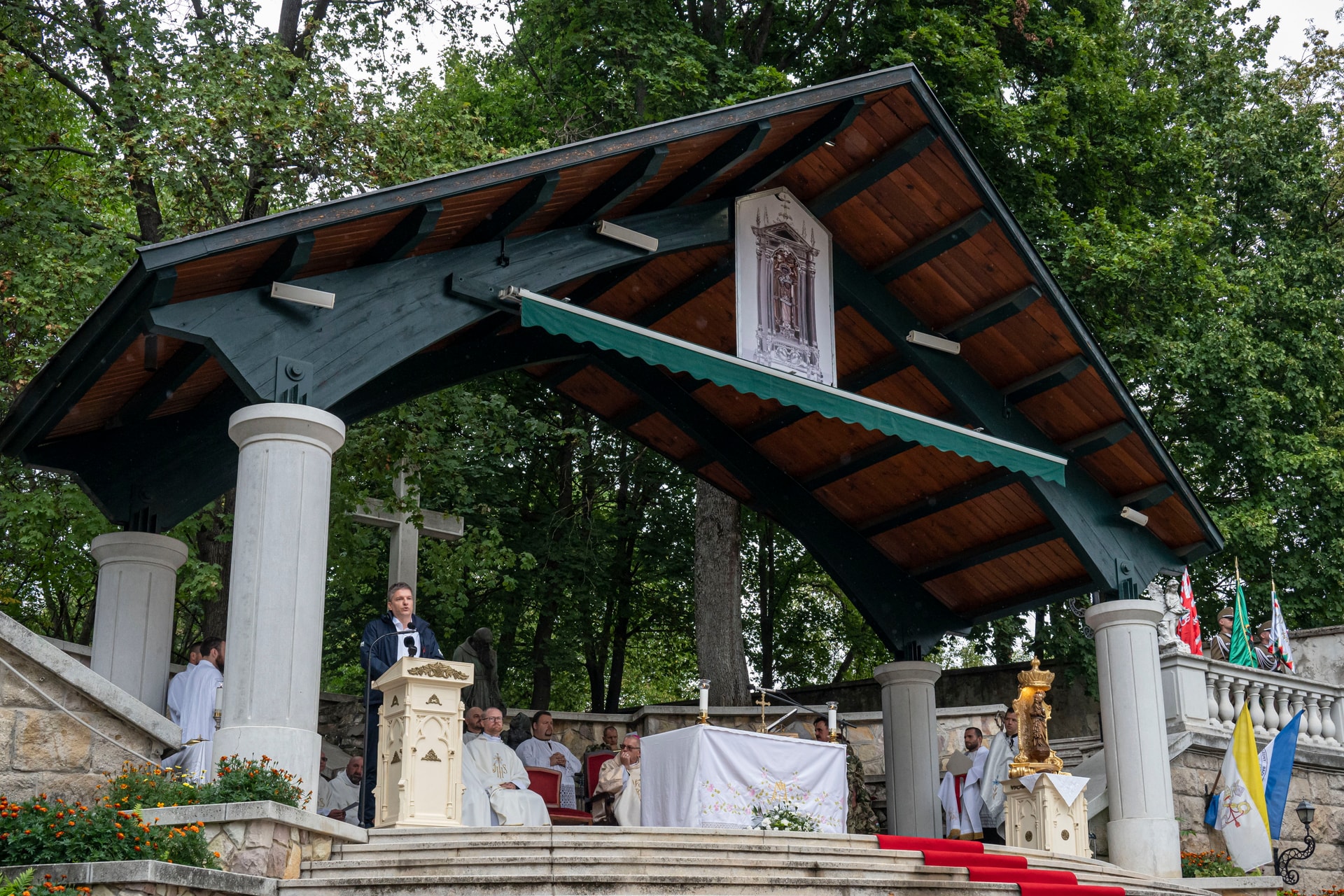 Nemzeti katonai zarándoklatot tartottak Gödöllőn