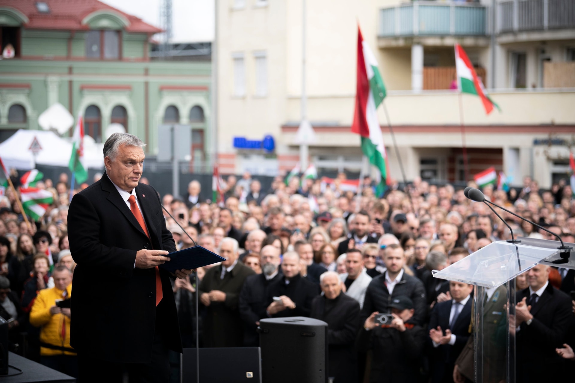 Orbán Viktor Veszprémben mond beszédet október 23-án
