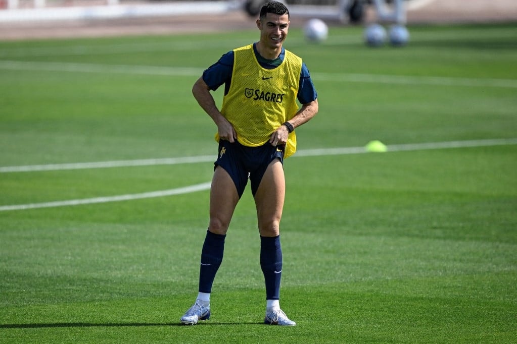 Cristiano Ronaldo már a Real Madrid edzőközpontjában gyakorol