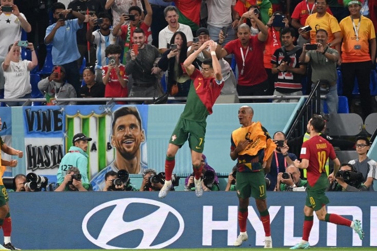 Ünnepelt, majd bosszankodott Cristiano  Ronaldo