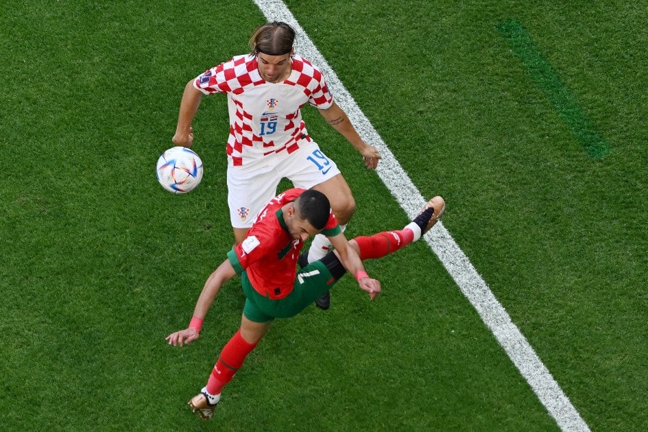 A marokkói Zijes és Hakimi szeretett volna leginkább gólt lőni
