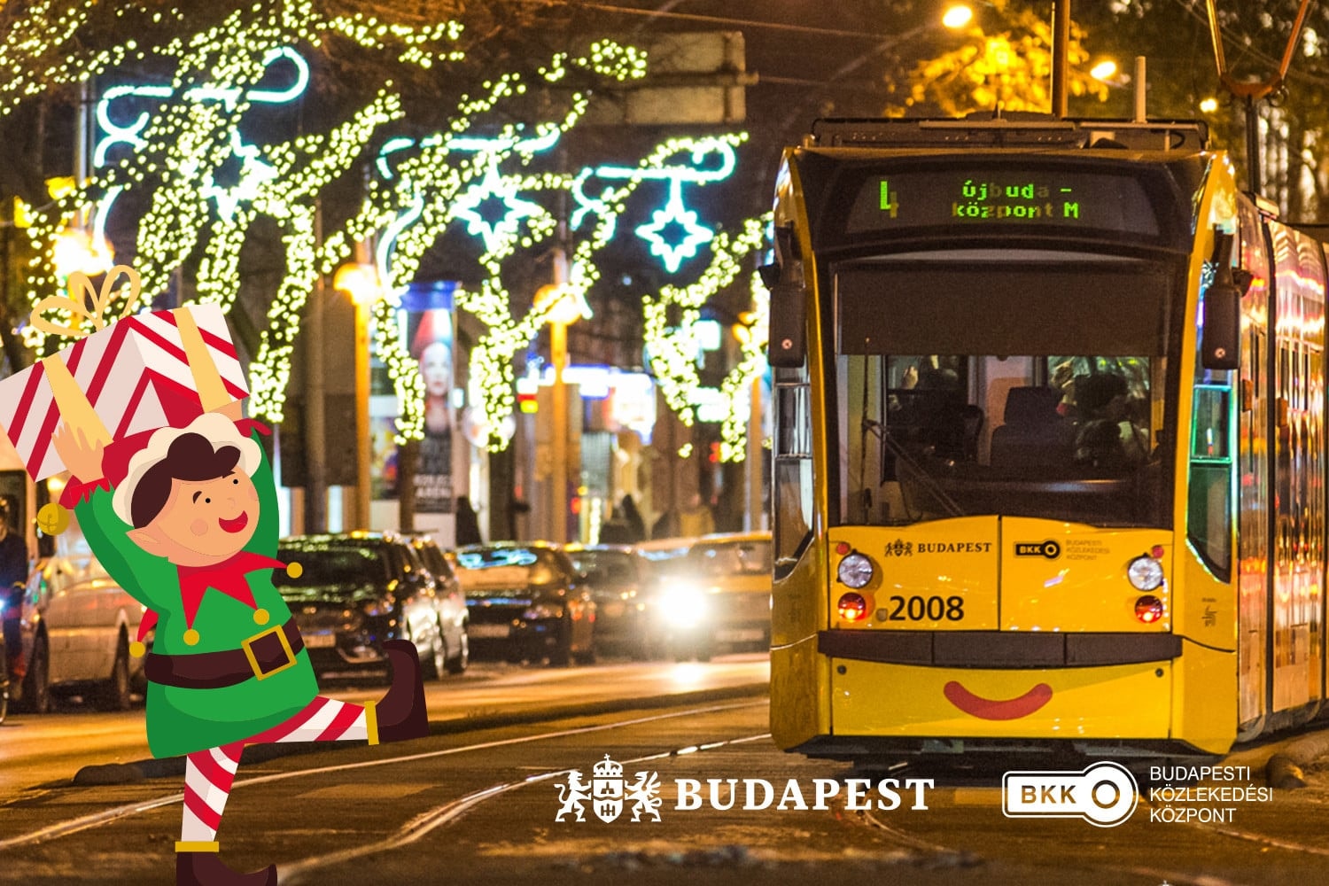 December 24-én 15 és 16 óra között indulnak az utolsó nappali járatok Budapesten