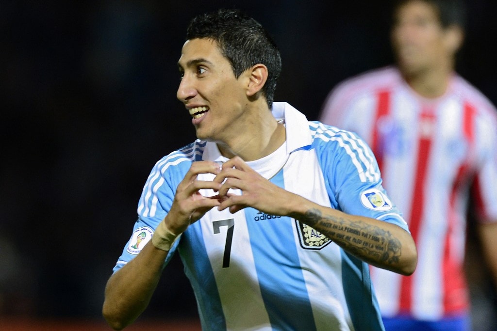 Kisebb szócsata alakult ki Di María és Van Gaal közt