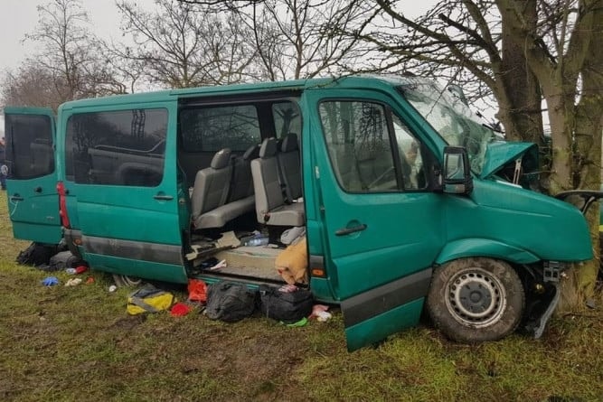 Fának ütközött a 18 éves embercsempész