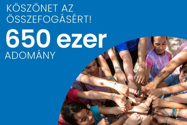 Az Ökumenikus Segélyszervezet adventi adománygyűjtéséhez 650 ezren csatlakoztak