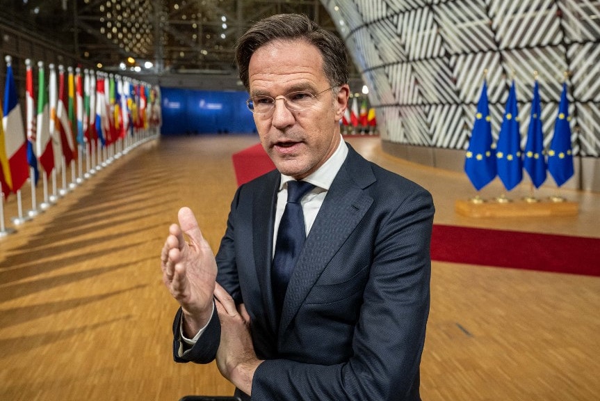 A távozó holland kormányfő ellenzi Ukrajna EU-csatlakozását