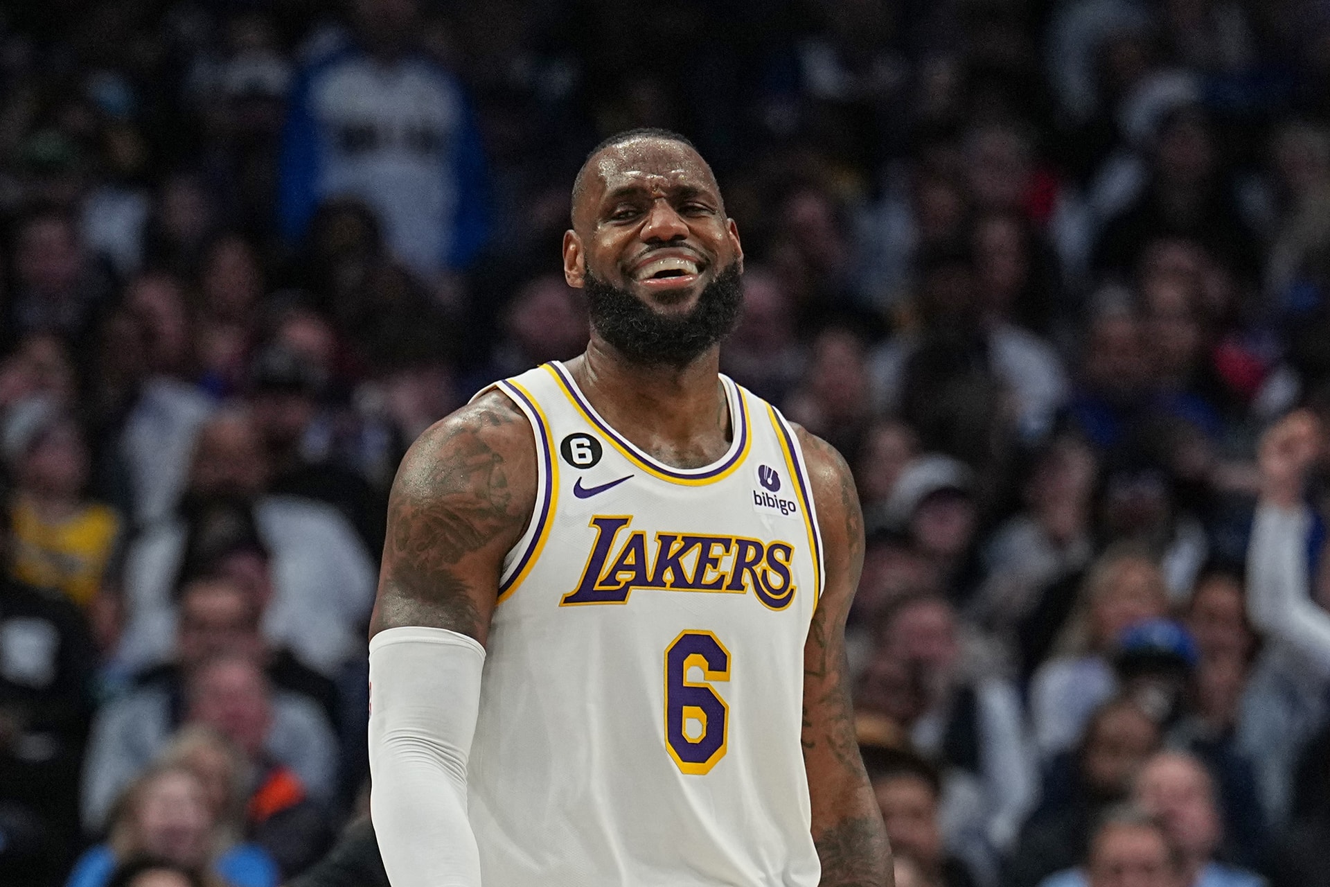 Lábfejsérülést szenvedett LeBron James