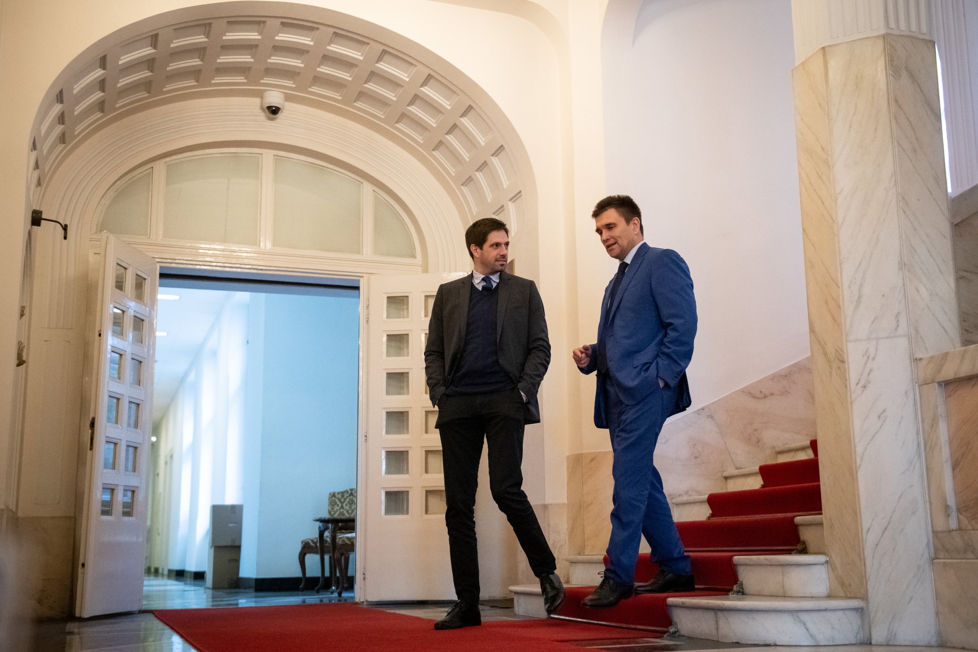 Magyar Levente fogadta Pavlo Klimkin volt ukrán külügyminisztert