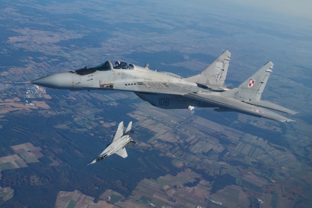 Megérkezett az első négy szlovák MiG–29-es vadászgép Ukrajnába