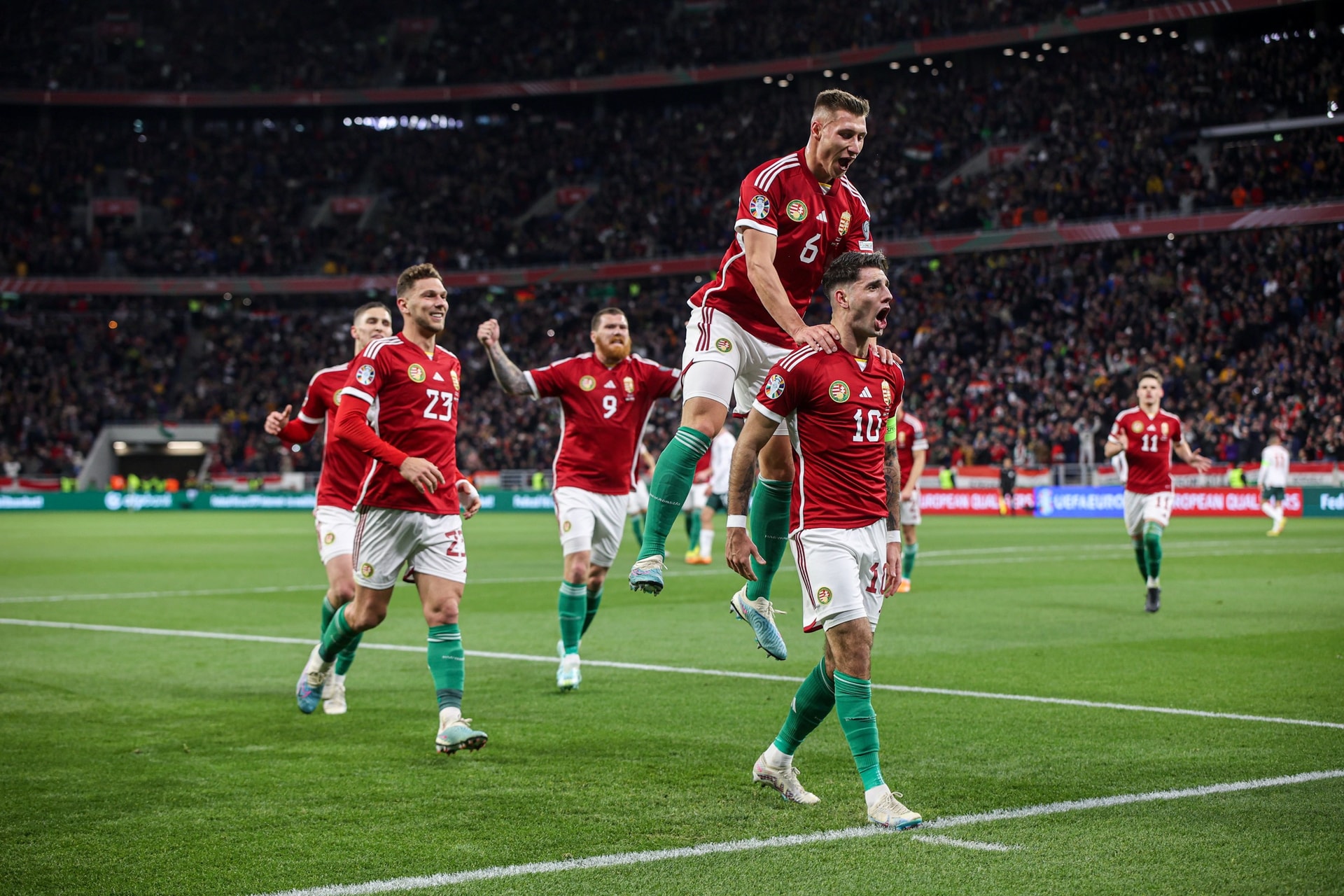 Vécsei, Szoboszlai és Ádám góljaival: Magyarország–Bulgária 3–0
