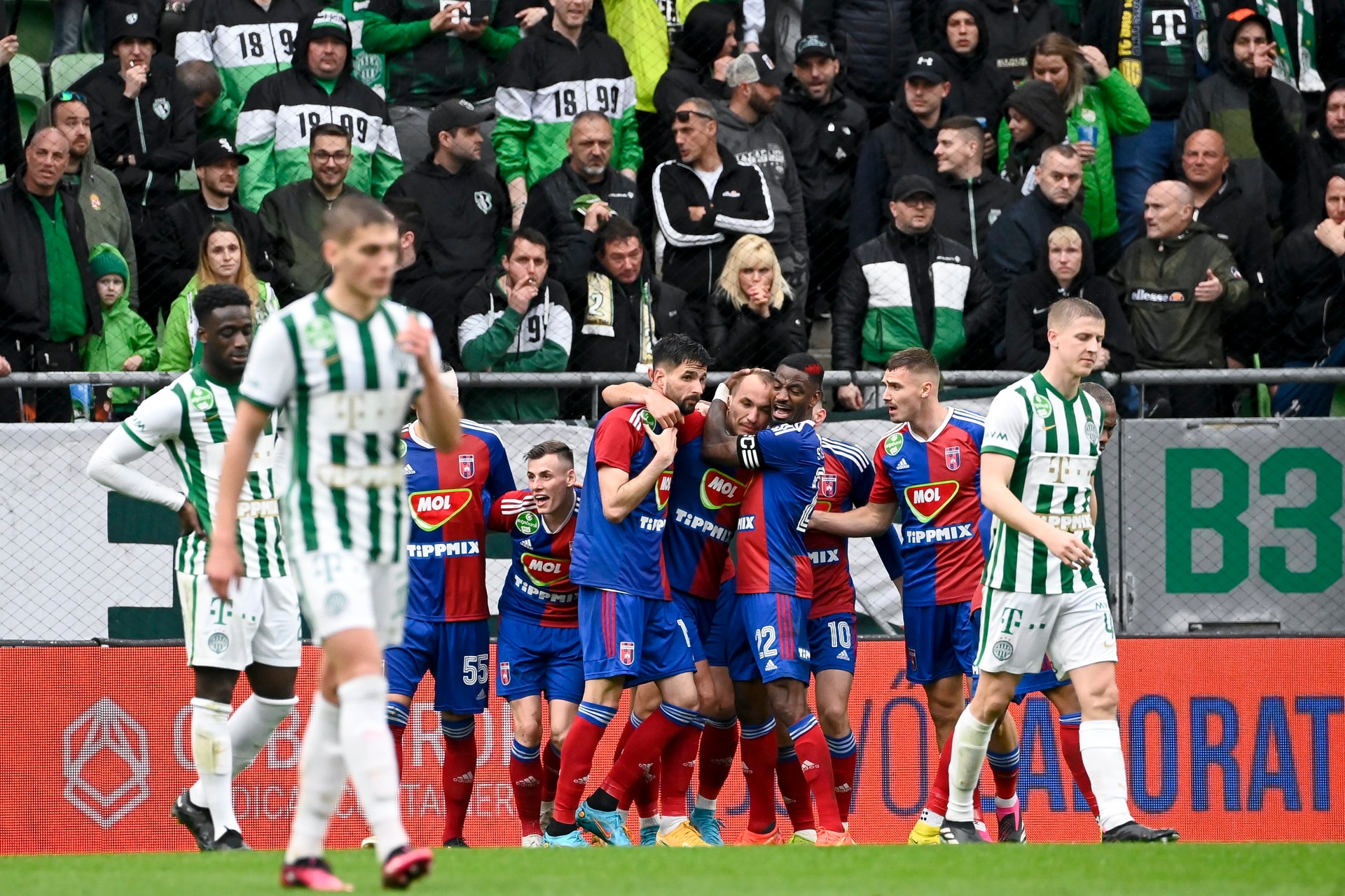 Döntetlen a Ferencváros–Fehérvár-rangadón