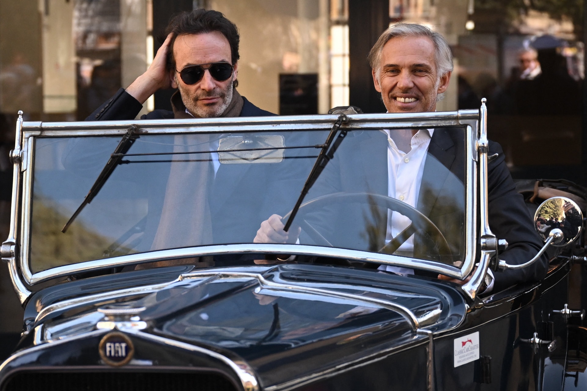 Jean-Paul Belmondo és Alain Delon fiai közös fotón