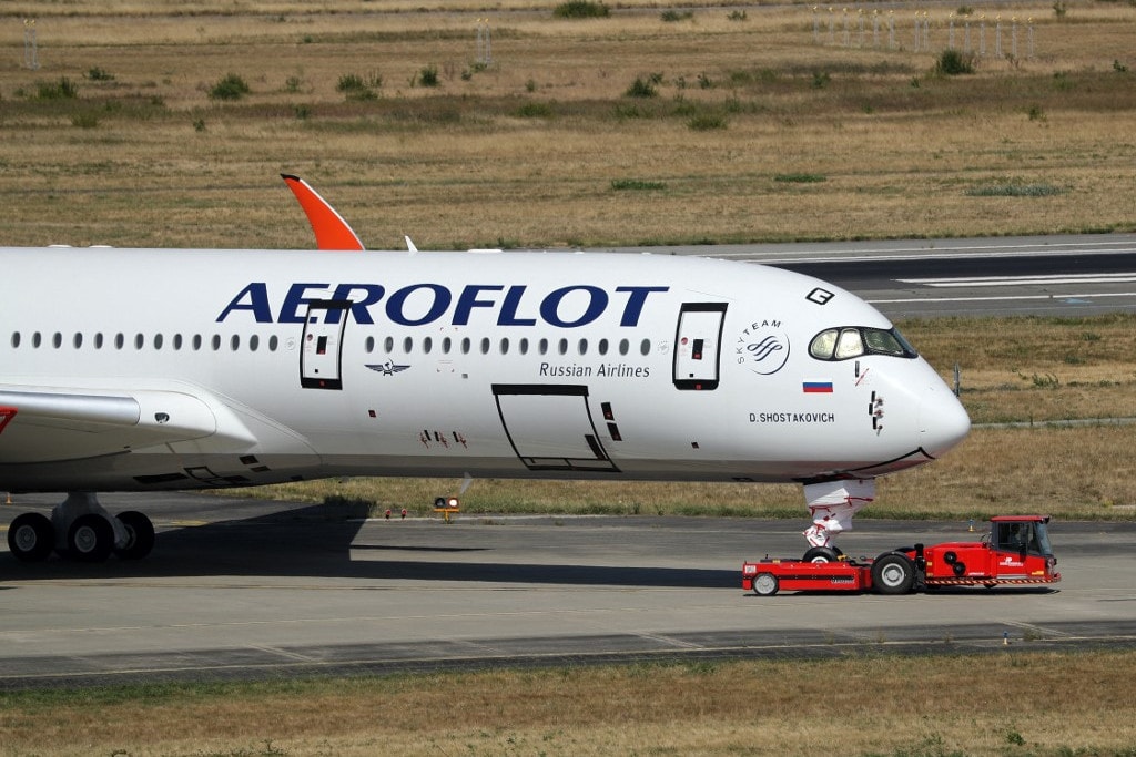 A szankciók ellenére jelentősen emelkedett az Aeroflot járatszáma
