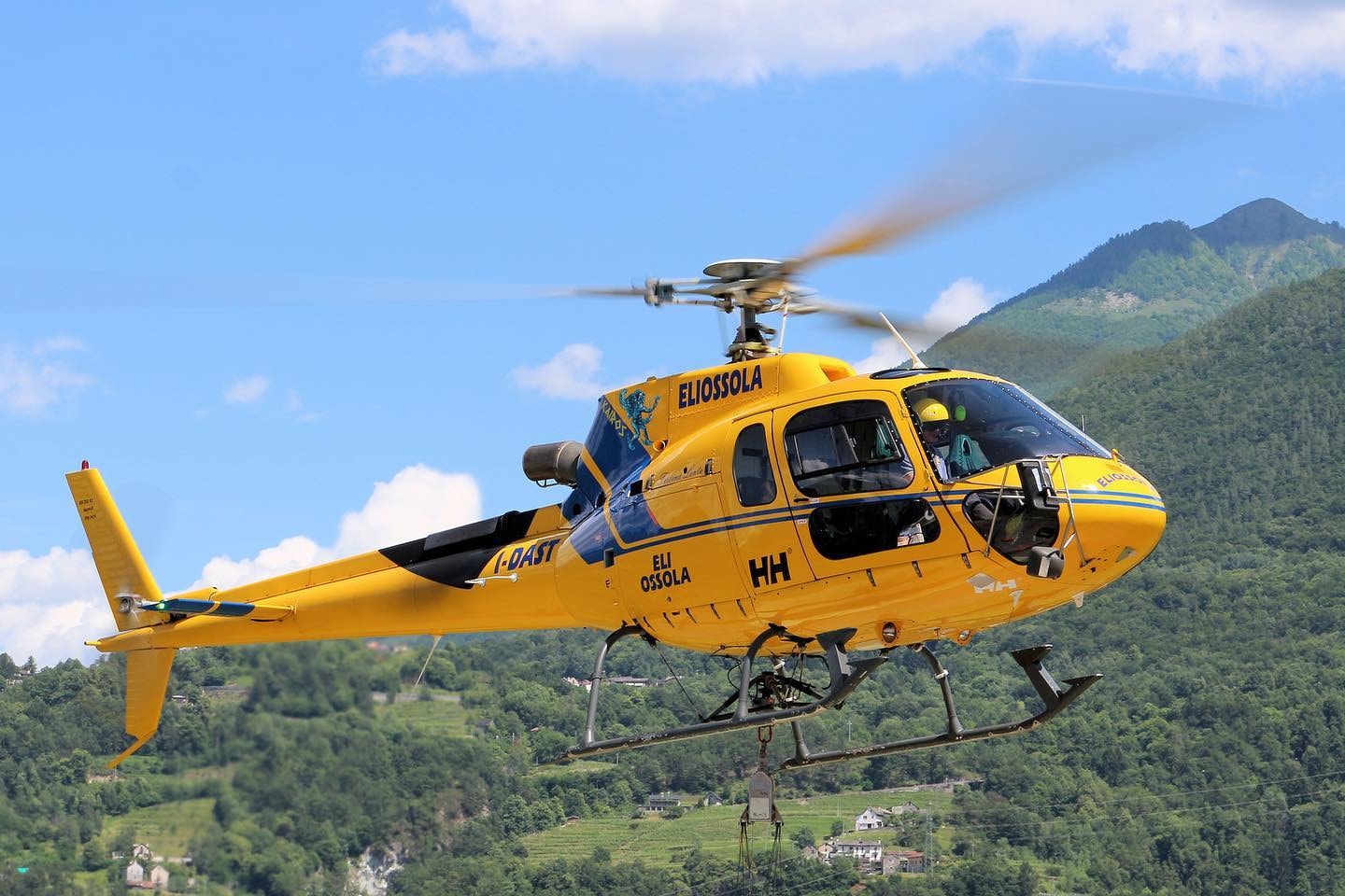 Lezuhant egy olasz helikopter Romagnában