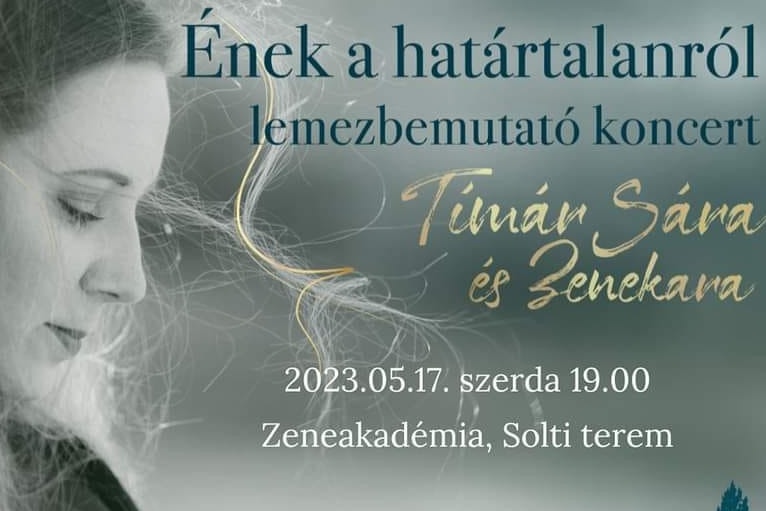 Legújabb lemezét mutatja be Tímár Sára szerdán a Zeneakadémián
