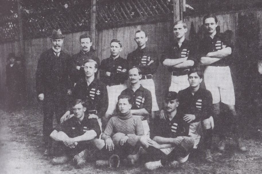 A magyar futballválogatott első gólja 120 éve született meg