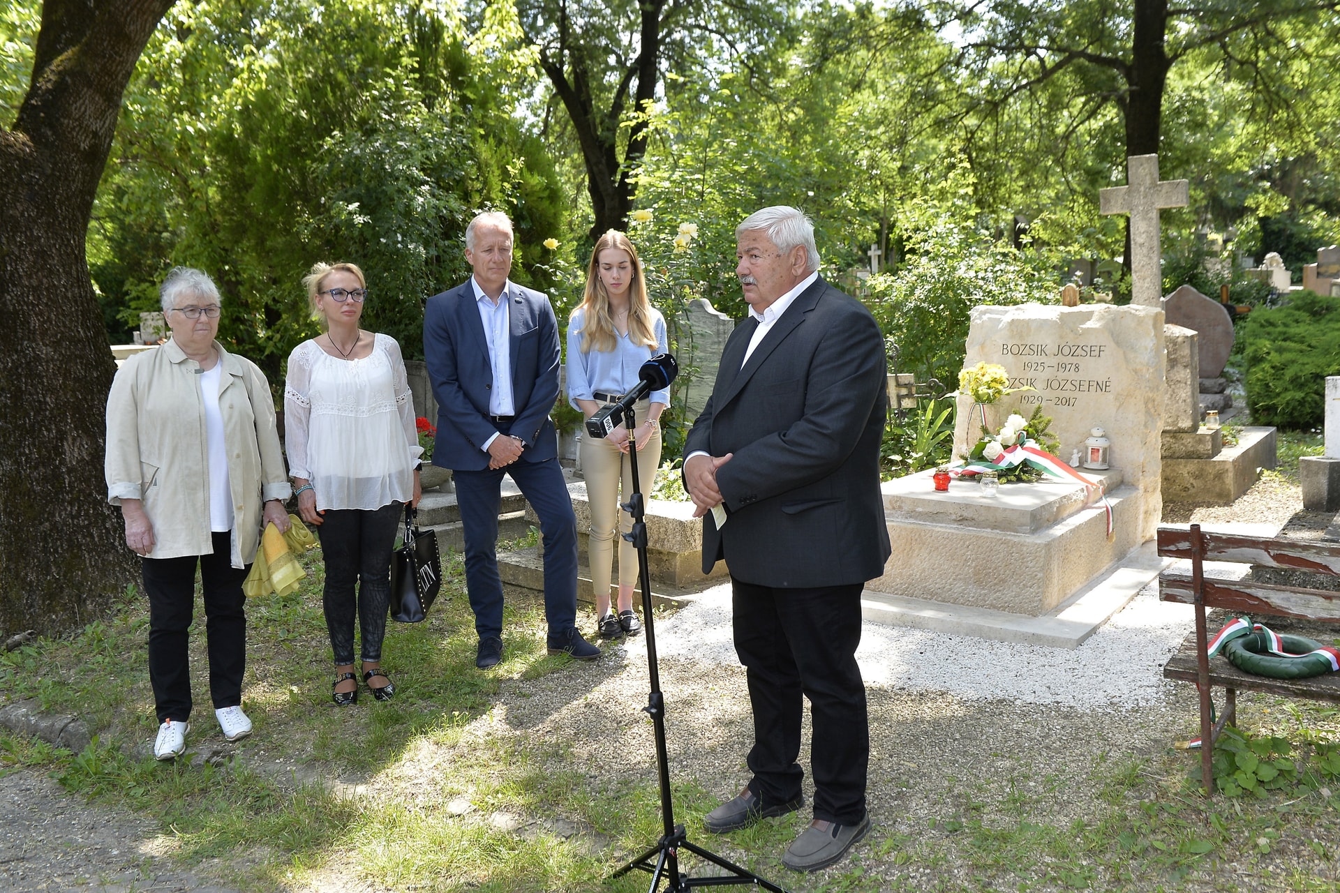 A 45 éve elhunyt Bozsik Józsefre emlékezett az Aranycsapat Testület