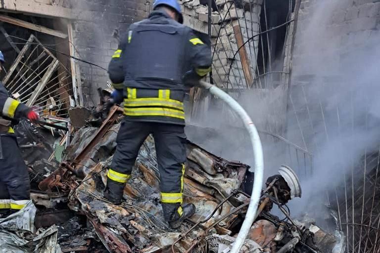 Dróntámadás érte Dnyipro ukrán város hőerőművét