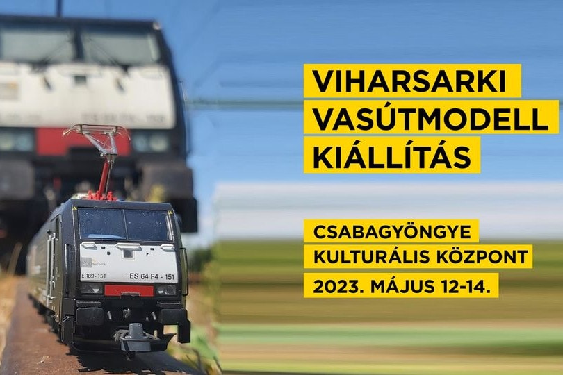 Nemzetközi vasútmodell-kiállítást rendeznek Békéscsabán