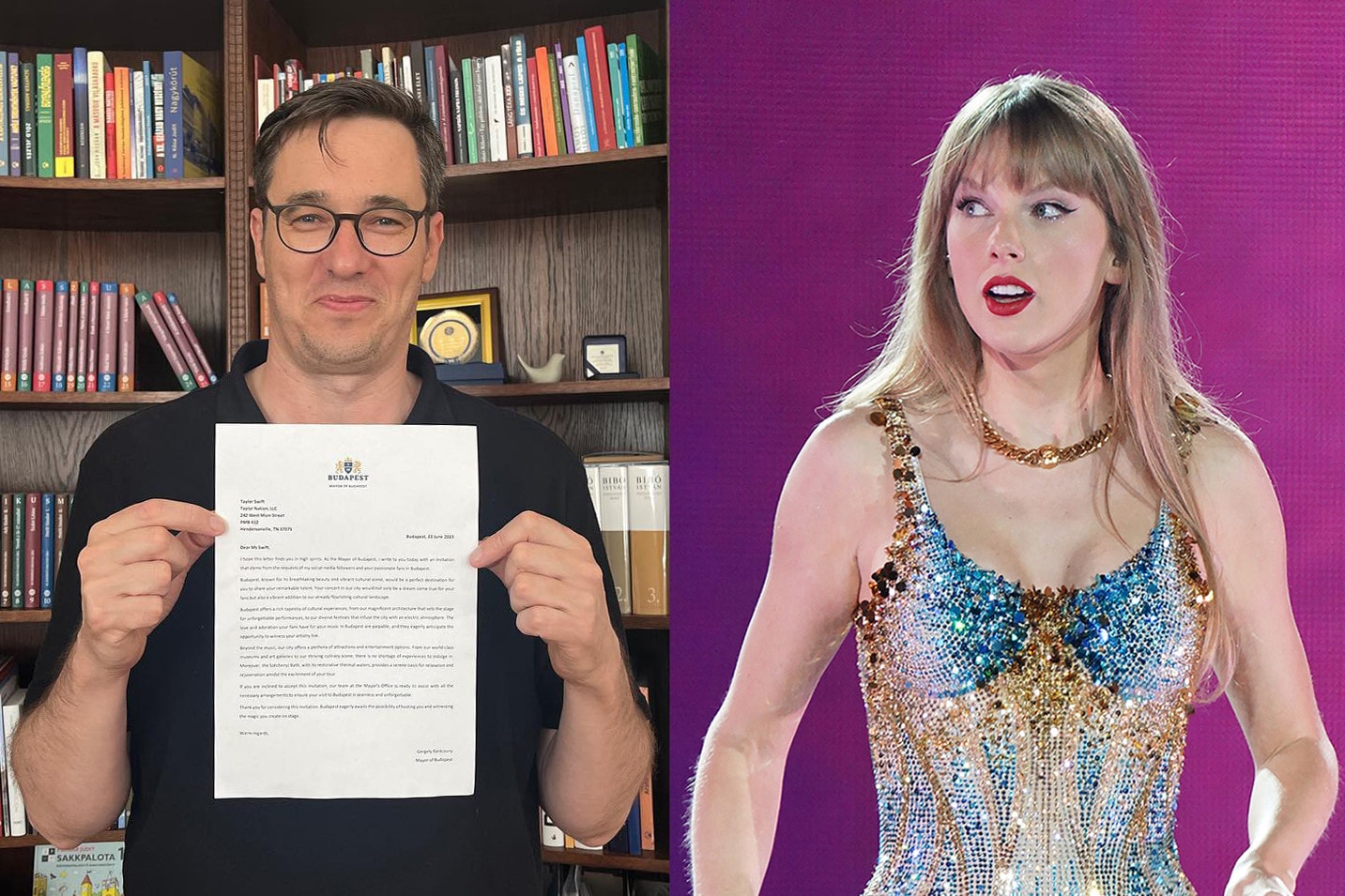 Karácsony Gergely: Írtam egy levelet Taylor Swiftnek