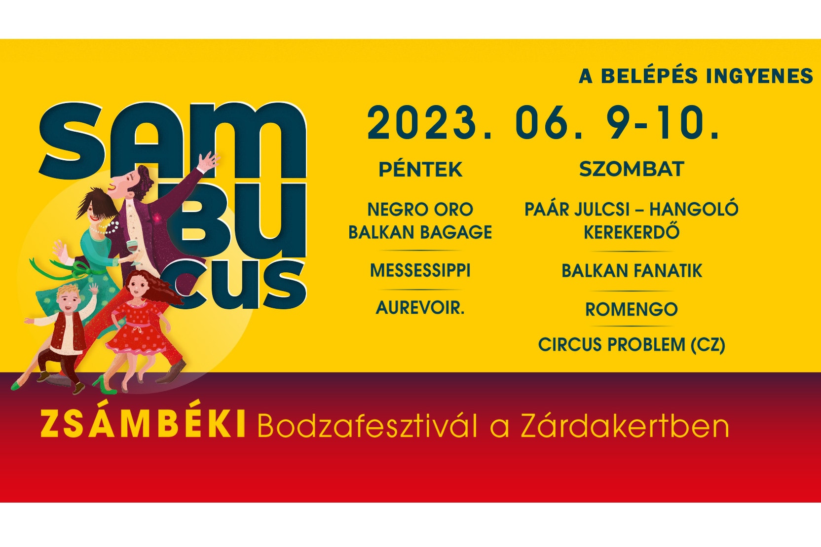 Június 9-én kezdődik a Zsámbéki Bodzafesztivál
