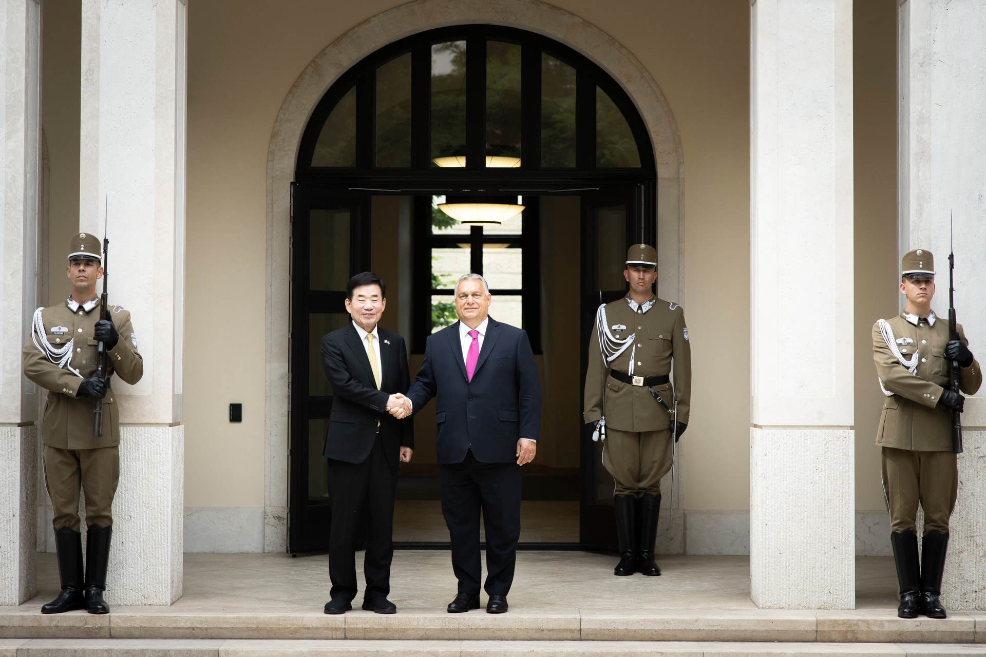 Orbán Viktor a dél-koreai parlament elnökét fogadta