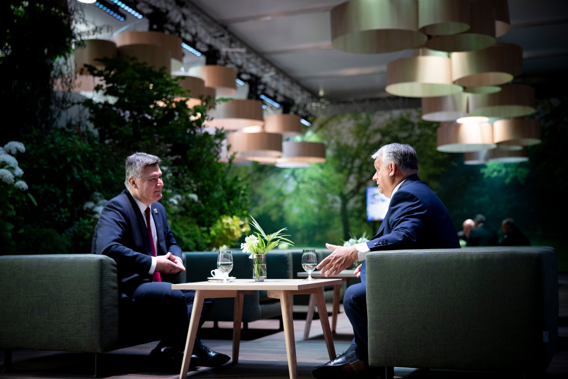 Orbán Viktor a horvát államfővel tárgyalt