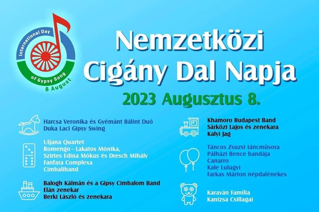 Idén már 12 helyszínen rendezik meg a cigány dal napját