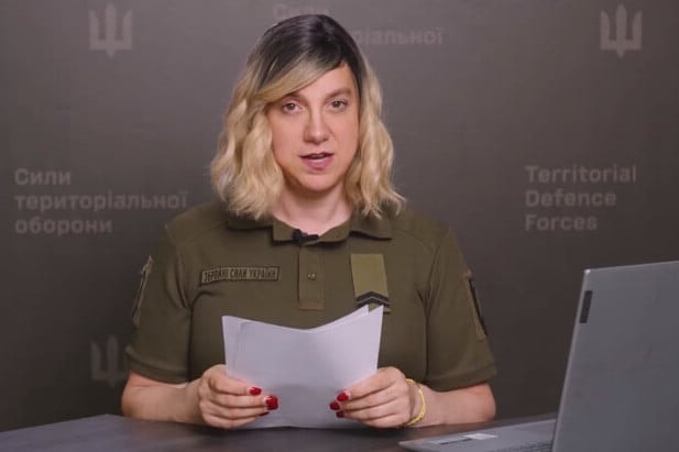Amerikai transznő lett az ukrán hadsereg egyik szóvivője