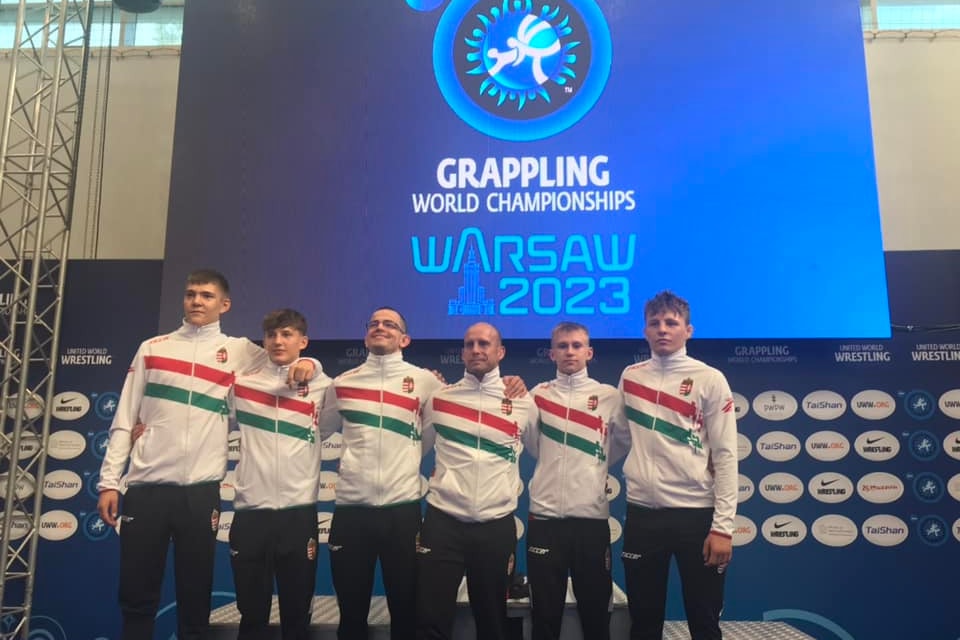 Öt magyar érem a grappling-vb-ről