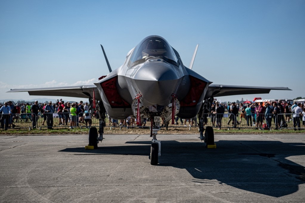 Turbulens utat tett meg az F–35