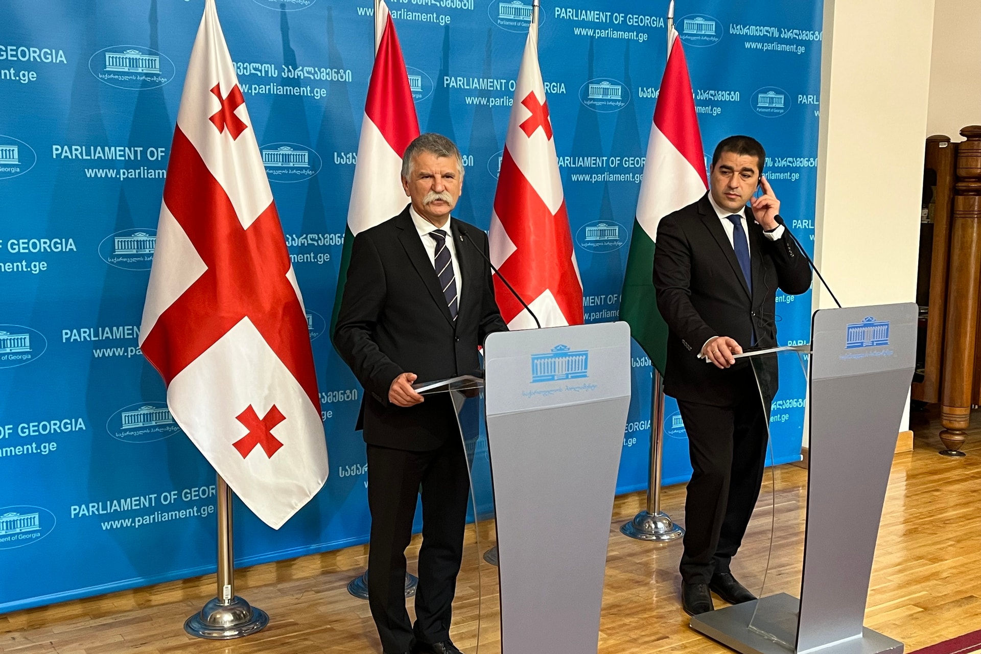 Kövér László Georgia euroatlanti integrációját sürgette Tbilisziben