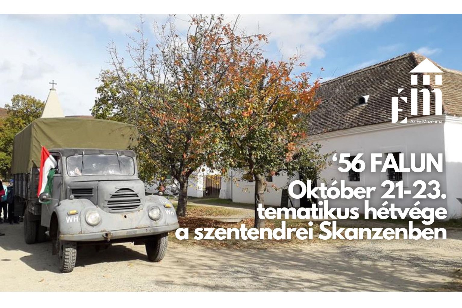 Október 23. – 1956 falusi eseményeit idézik fel a szentendrei Skanzenben