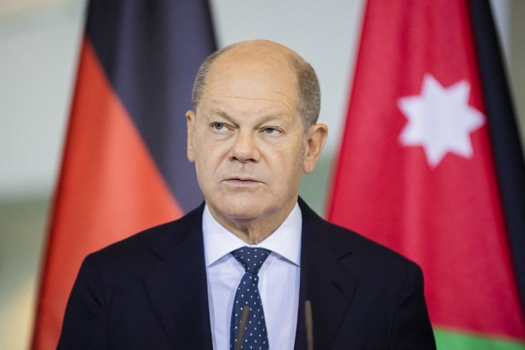 Olaf Scholz: A Gázai övezet lakossága is a Hamász áldozata