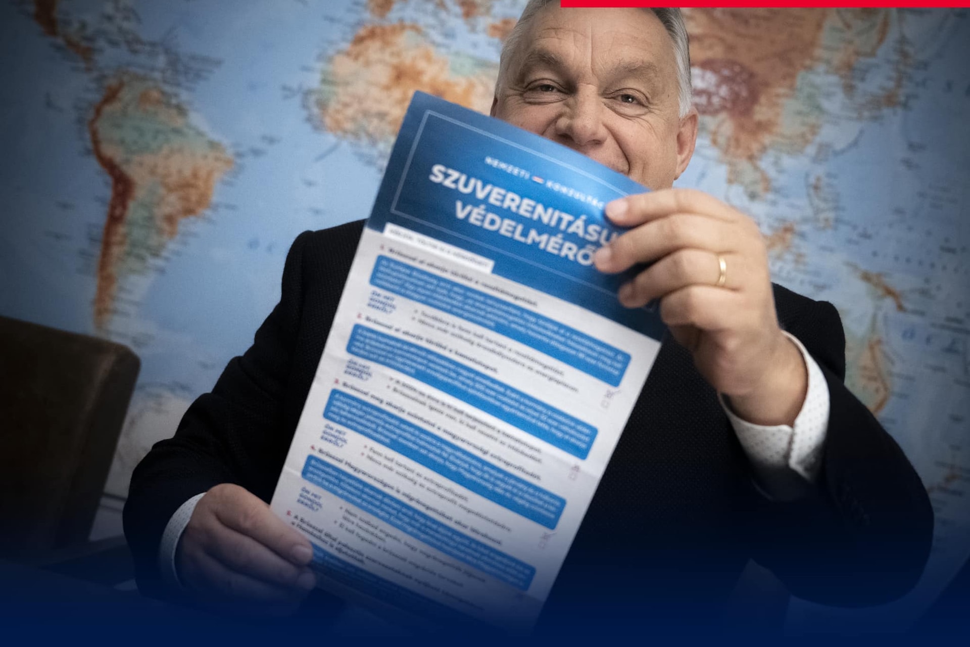 Fontos a véleményünk: A kormányfő is kitöltötte a kérdőívet + VIDEÓ