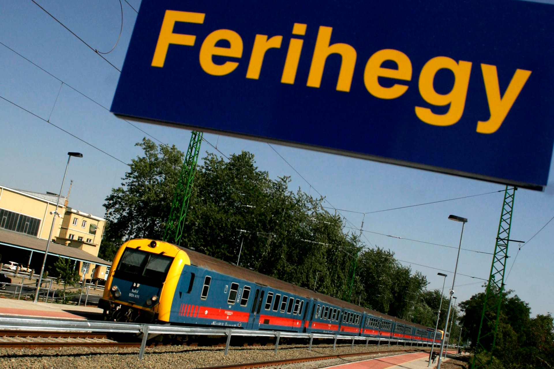 Halálra gázolt a vonat egy embert Ferihegynél