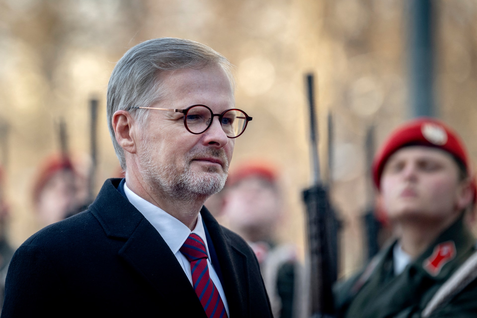 A cseh kormányfő fogadta a szlovákiai ellenzék vezérét