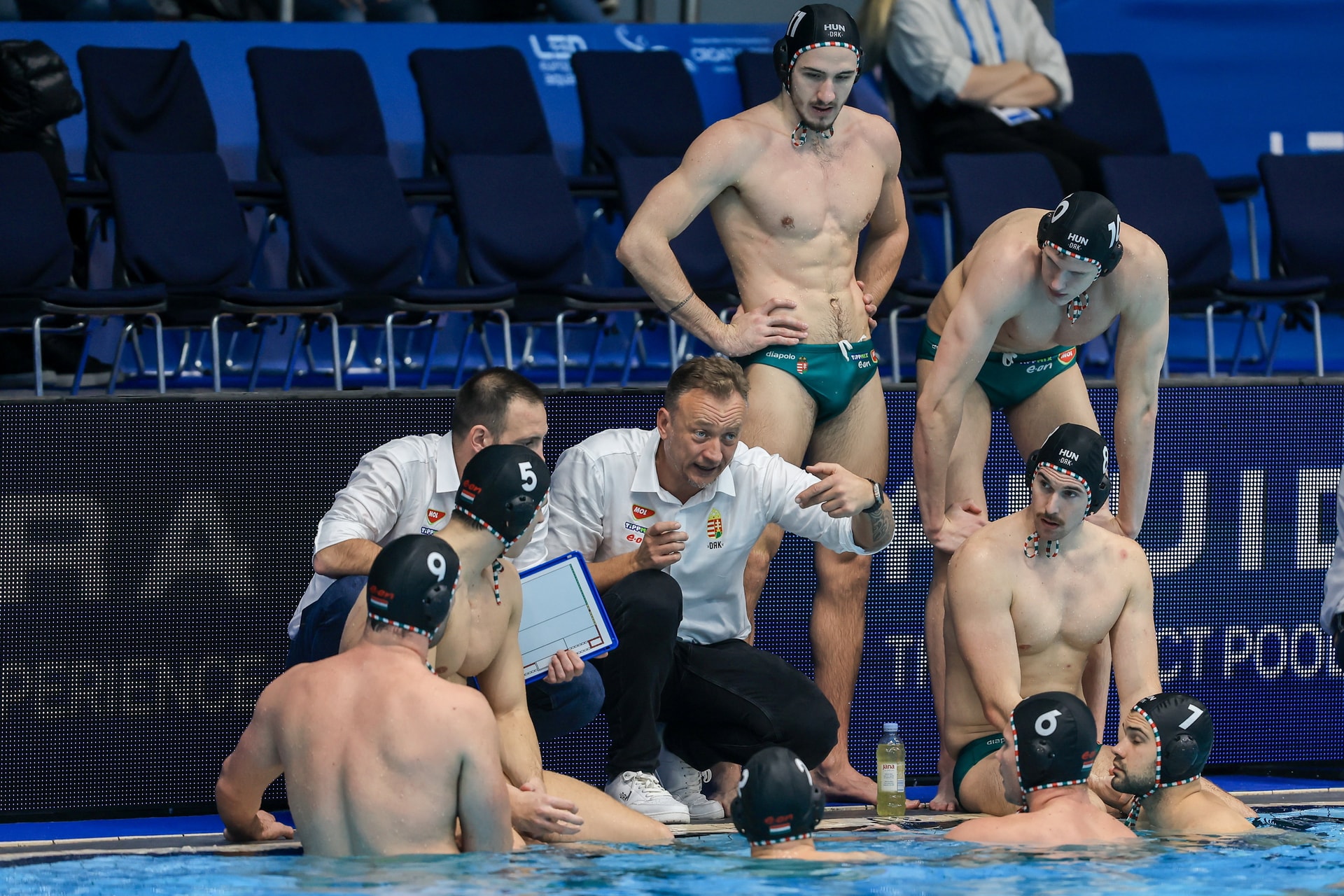 A szerbekkel játszanak a magyarok a negyeddöntőben a vízilabda Eb-n