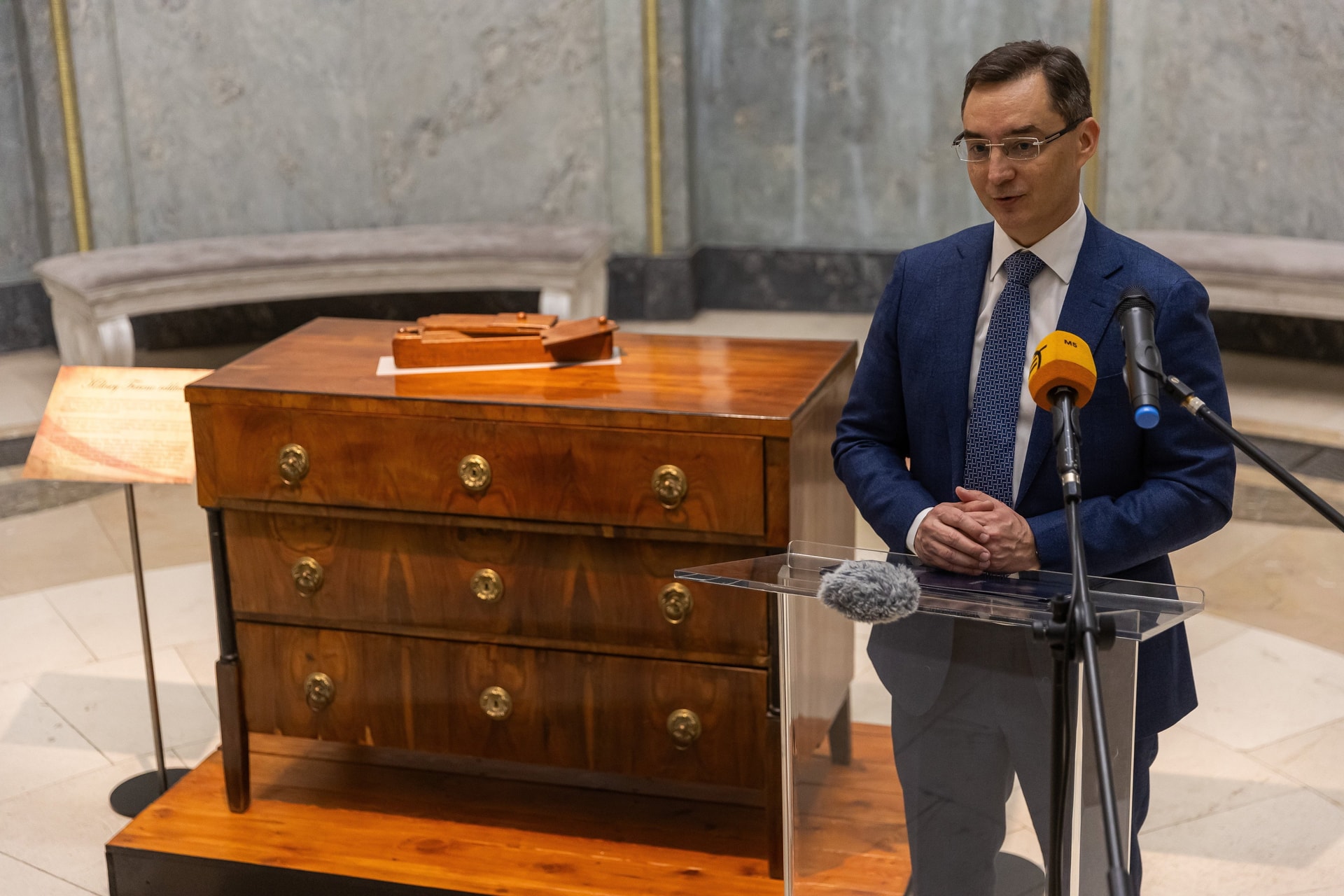 Kölcsey-relikviákat kapott a debreceni Déri Múzeum