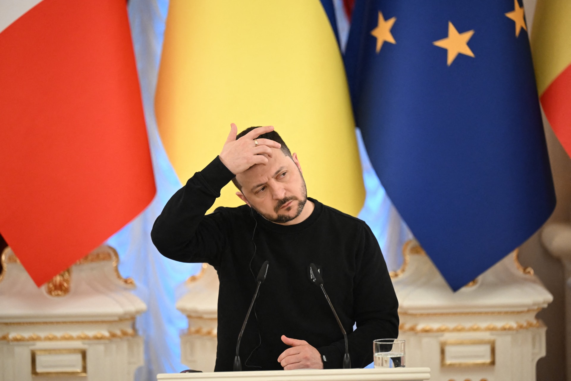 Otthoni problémák Zelenszkijnél?