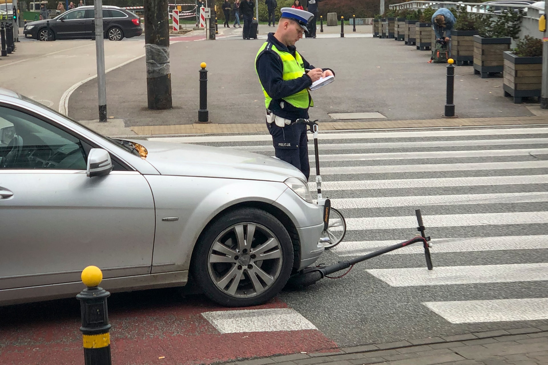 Borzalmas rolleres baleset történt + VIDEÓ