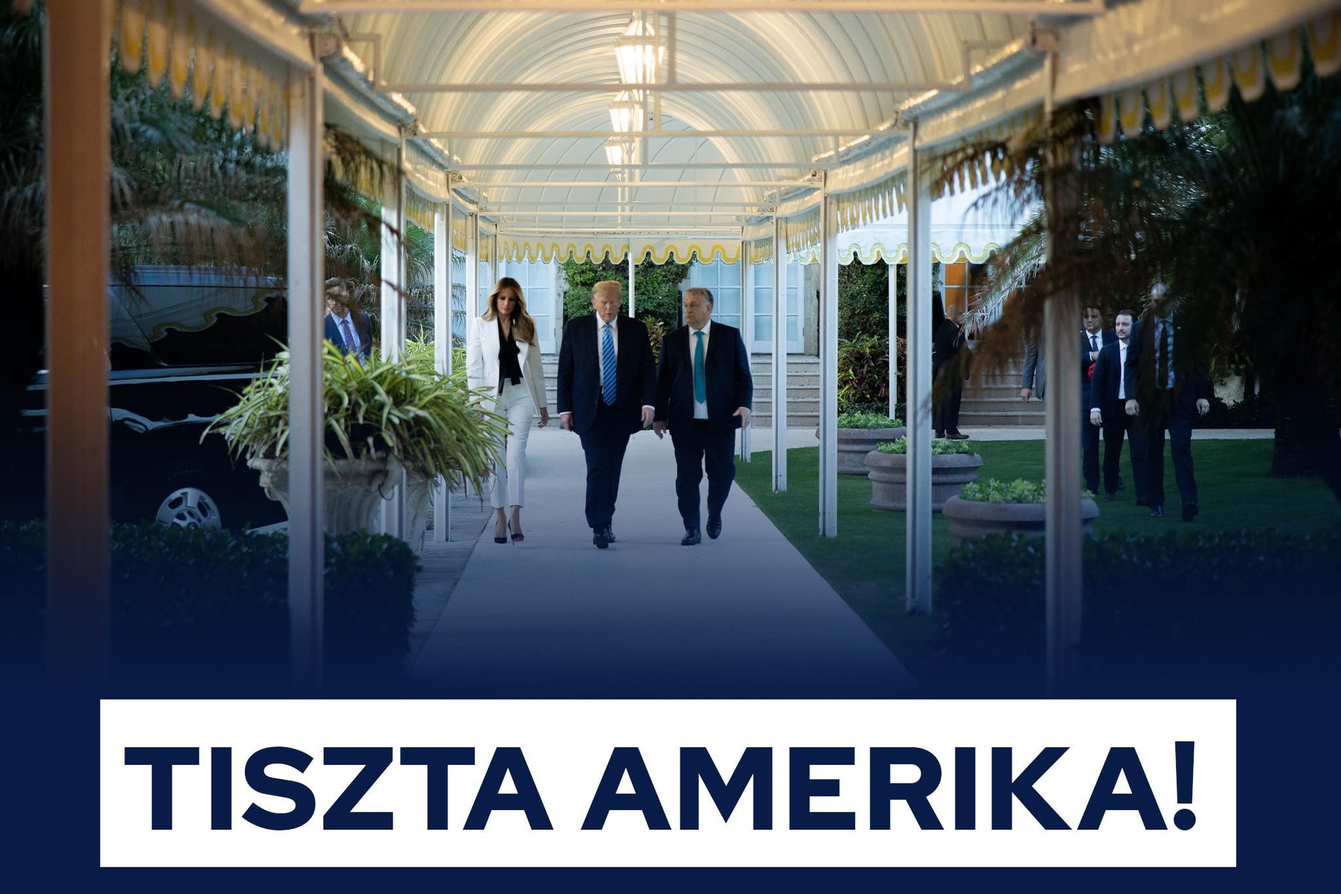 Orbán Viktor: Tiszta Amerika!