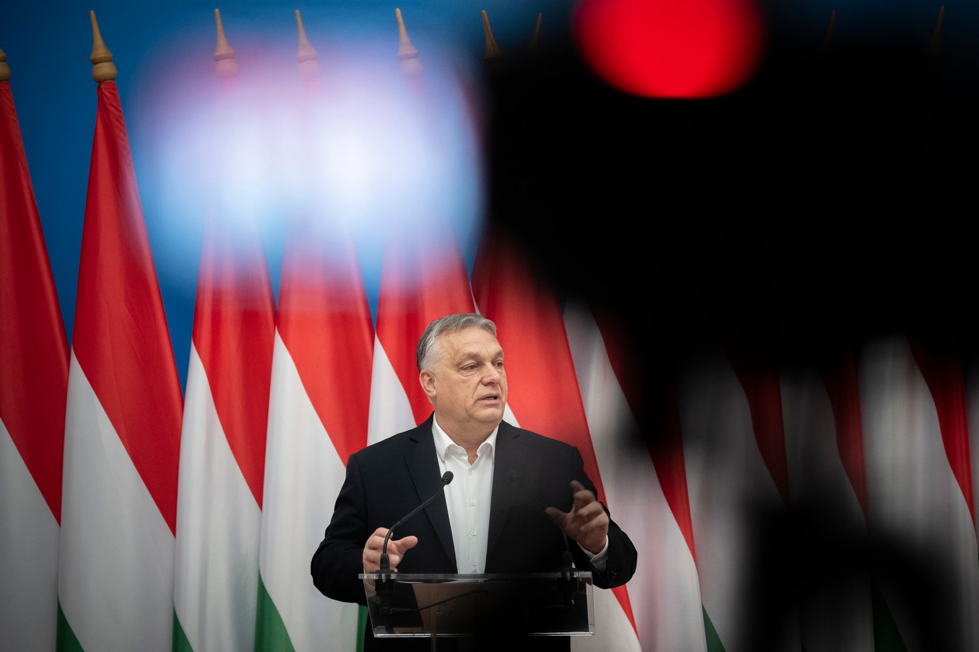 Orbán Viktor a Magyar Nemzeti Múzeumnál mond ünnepi beszédet