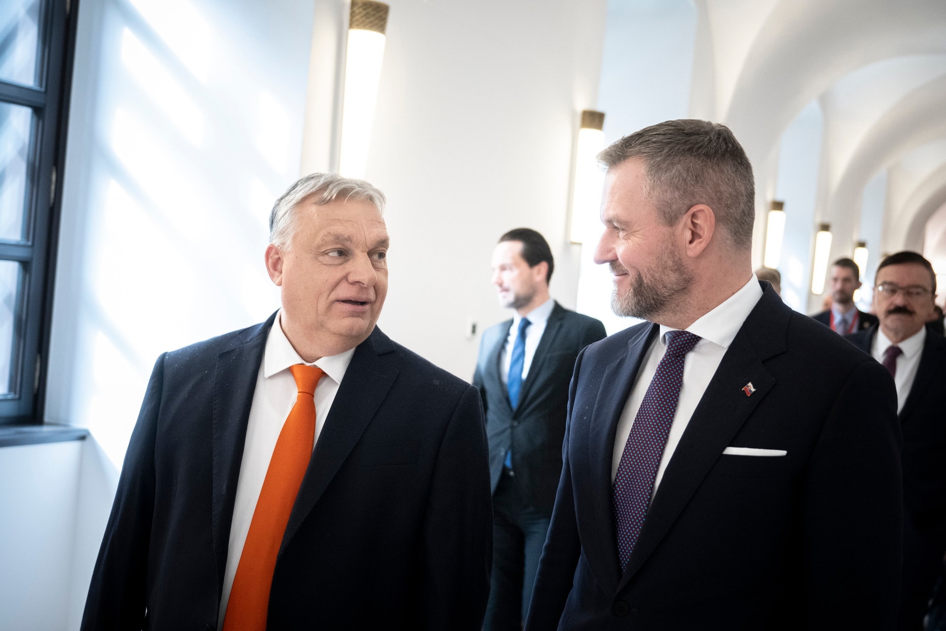 Orbán Viktor: Magyarország és Szlovákia is a béke hangján beszél