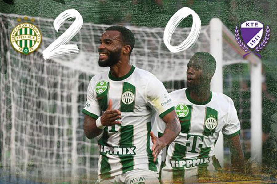 A Ferencváros nyert otthon a Kecskemét ellen