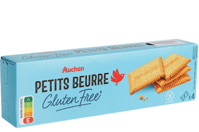 Gluténmentes vajas kekszet hívott vissza az Auchan