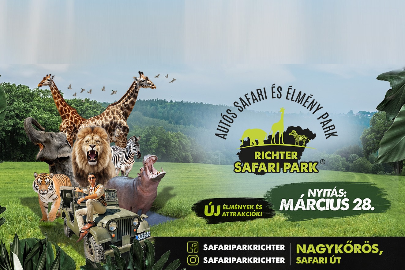 Húsvétkor nyit a Richter Safari Park
